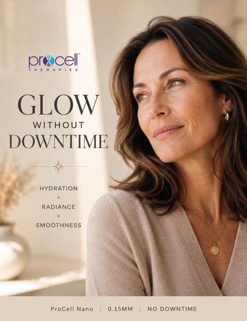 Procell Nano results, a glow treatment with no downtime, Cairns